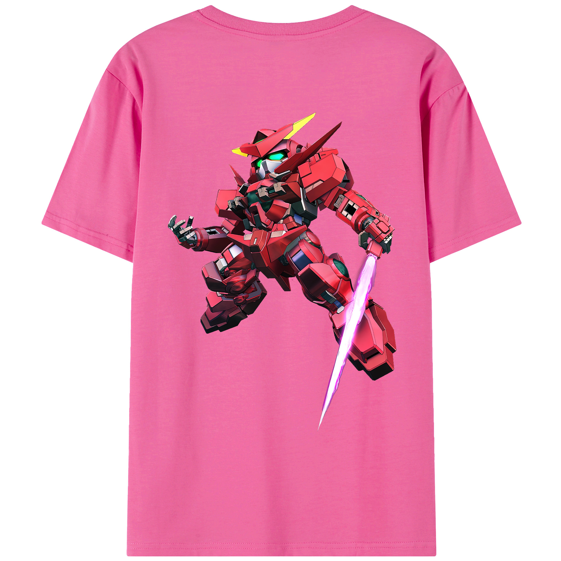 （画像用） 機動戦士ガンダム Mobile Suit Gundam レディース半袖Tシャツ(バックプリント)